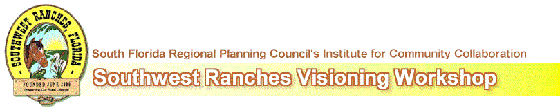 Southwest Ranches Visioning Workshop